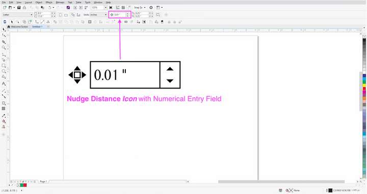 0_1625899847800_CorelDRAW_Nudge-Distance-Icon_On-Property-Bar_VrectorStyler-Forum-Post_11-Inch_7-10-21 .png